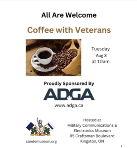 Coffee with Veterans | Café avec des vétérans @ C&E Museum