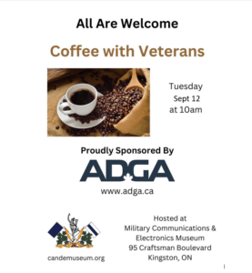 Coffee with Veterans | Café avec des vétérans @ C&E Museum