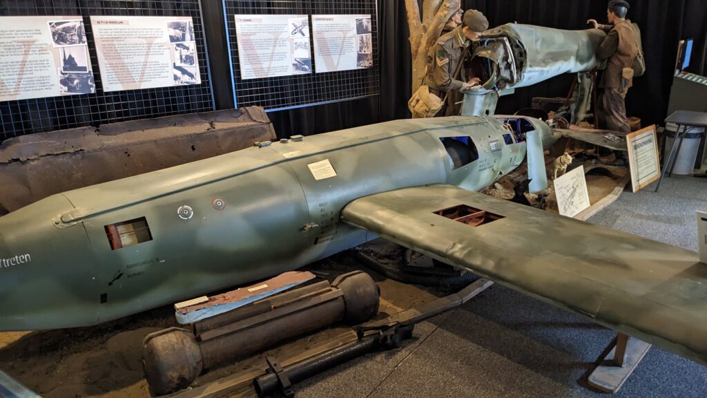 V1 Rocket at the Deleen Airfield Museum