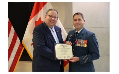 Service Couple awarded US Legion of Merit