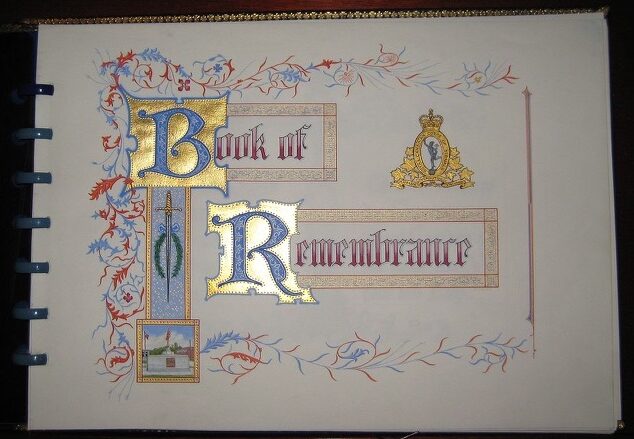 C&E BRANCH 2ND BOOK OF REMEMBRANCE PROJECT