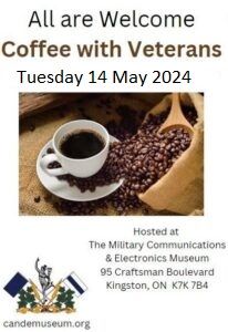 Coffee with Veterans for April Sponsored by ADGA 2024 @ C&E Museum