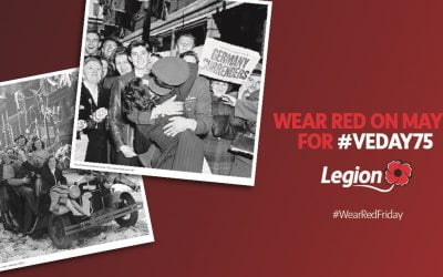 Wear Red Friday for VE Day 75