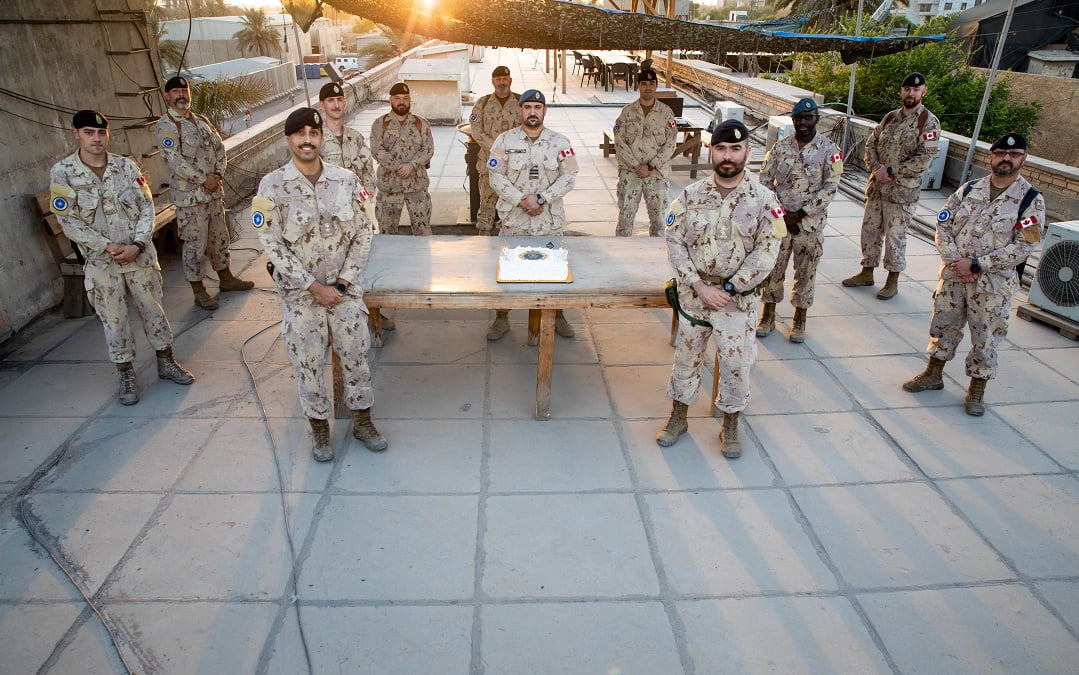 La mission de l’OTAN en Irak célèbre l’anniversaire de Jimmy