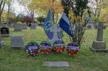 Major Carruthers Gravesite Ceremony